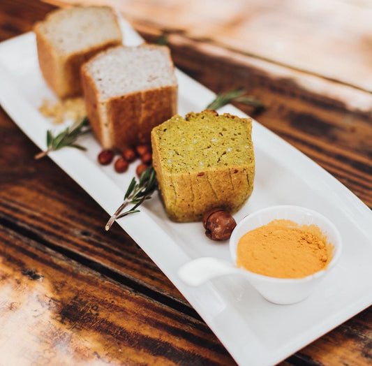 Medium Buckwheat Loaf with Turmeric